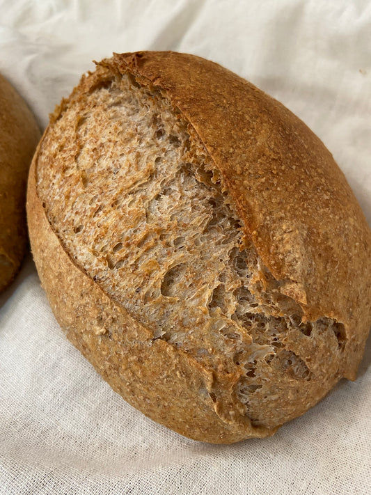 Masa Madre Integral y Blanco medio kilo